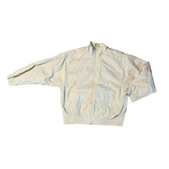 Giorgio Morandi Women's Full Zip Beige Lined Light Weight Coat Jacket Size Small - Picture 4 of 12